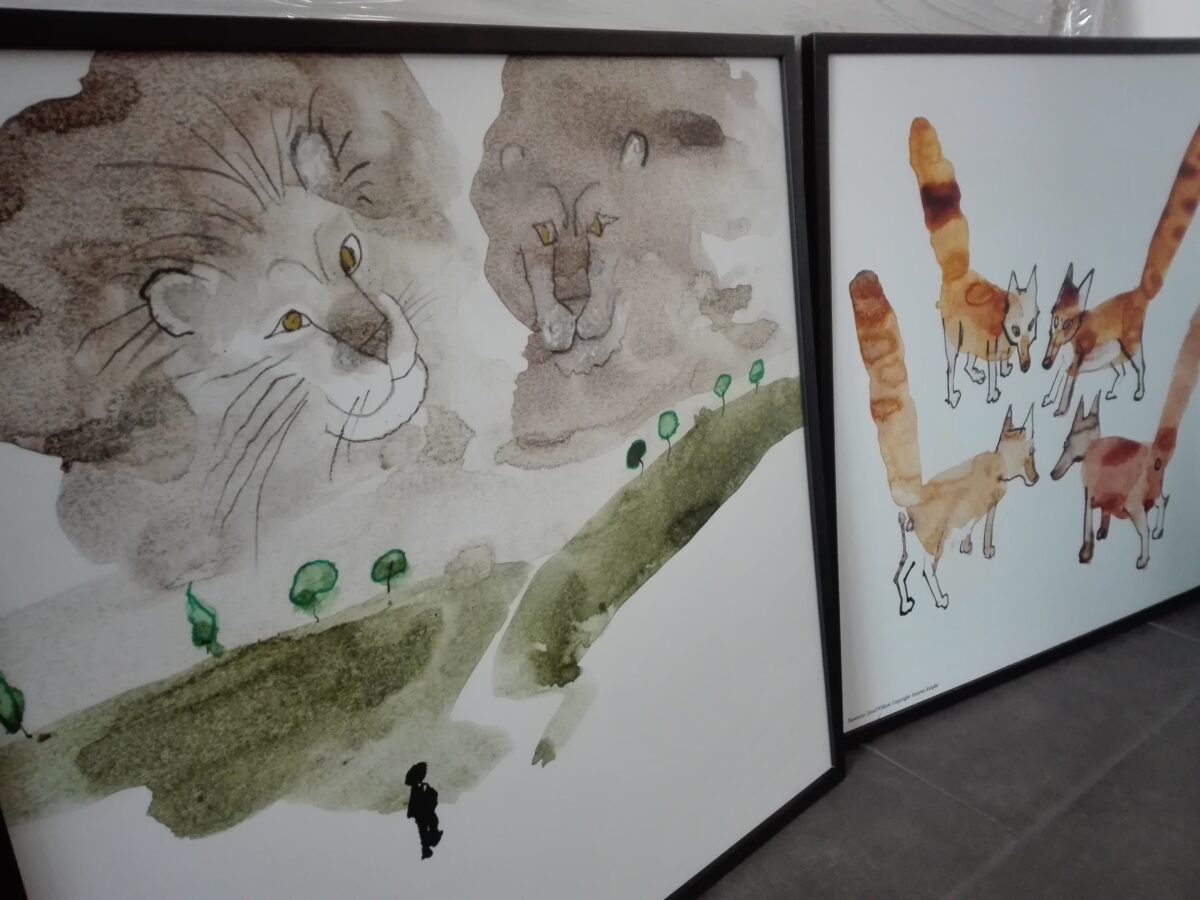 Kotki, liski, tygryski… czytam o wszystkim! – wystawa ilustracji Józefa Wilkonia