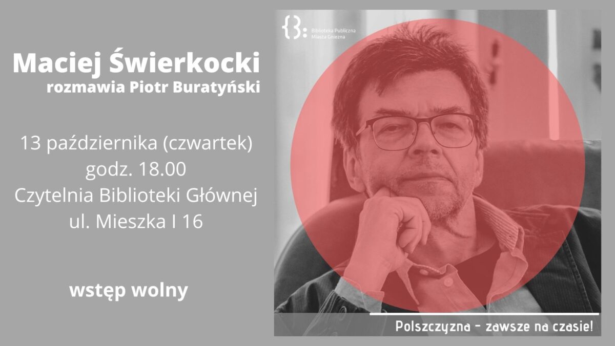 Maciej Świerkocki – spotkanie z tłumaczem “Ulissesa”