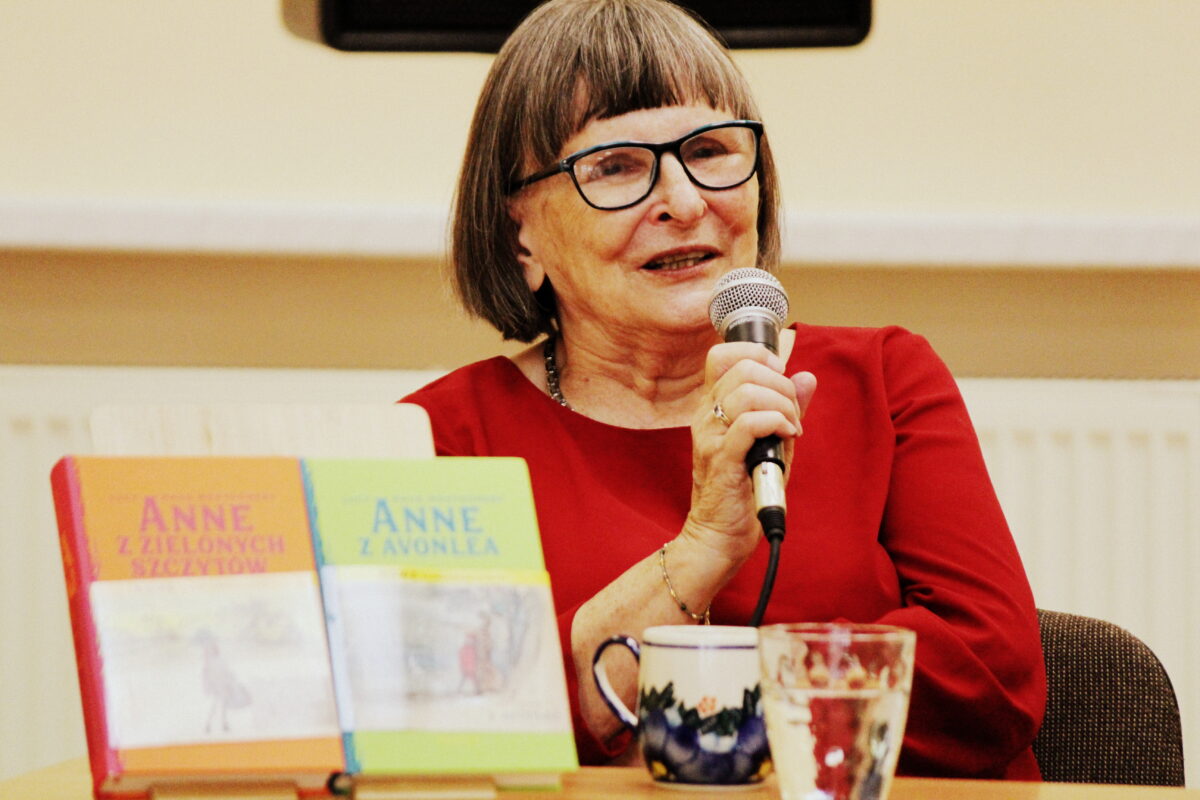 “Anne z Zielonych Szczytów” – tłumaczka Anna Bańkowska spotkała się z gnieźnieńskimi czytelniczkami