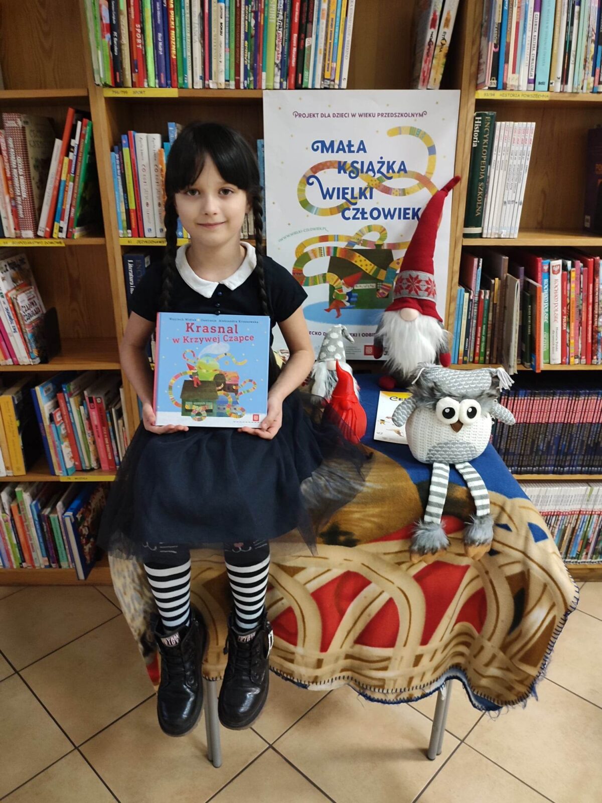 „Rośniemy razem z książkami” – Małe dziecko w Bibliotece Publicznej Miasta Gniezna