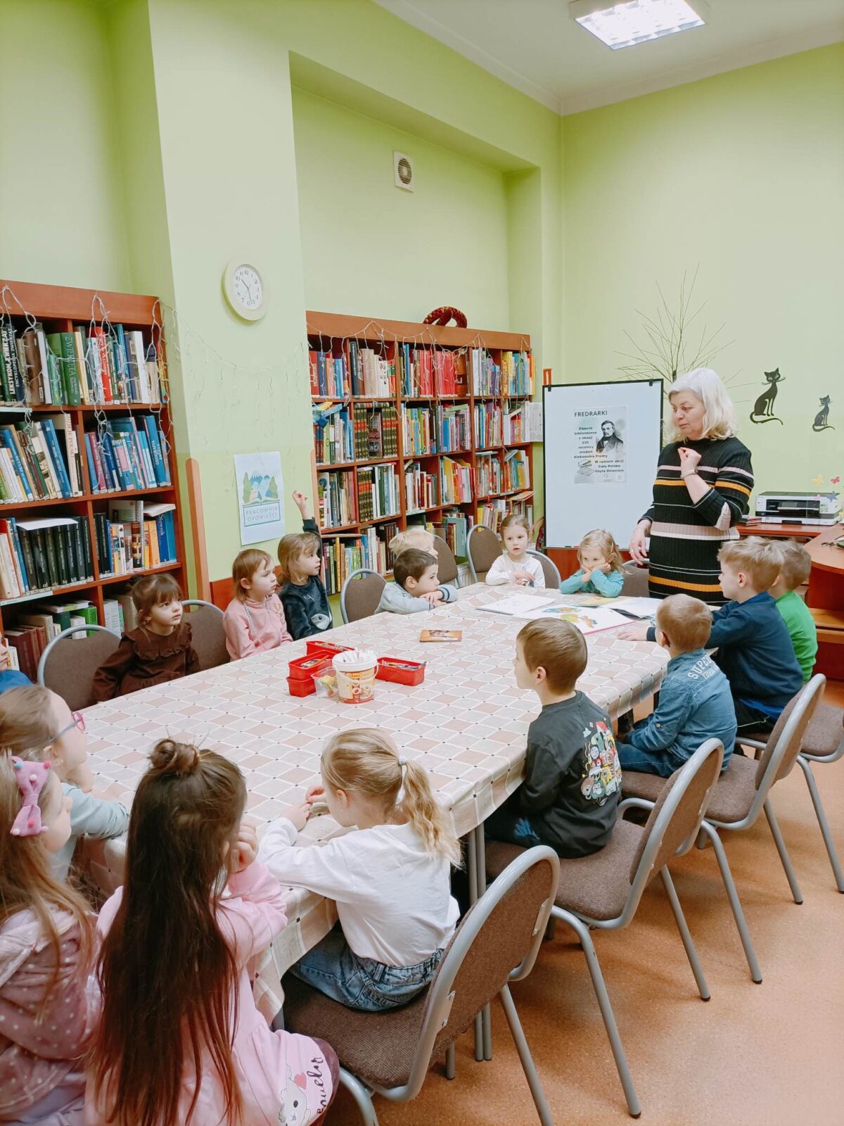 „Fredrarki” w Wypożyczalni dla Dzieci