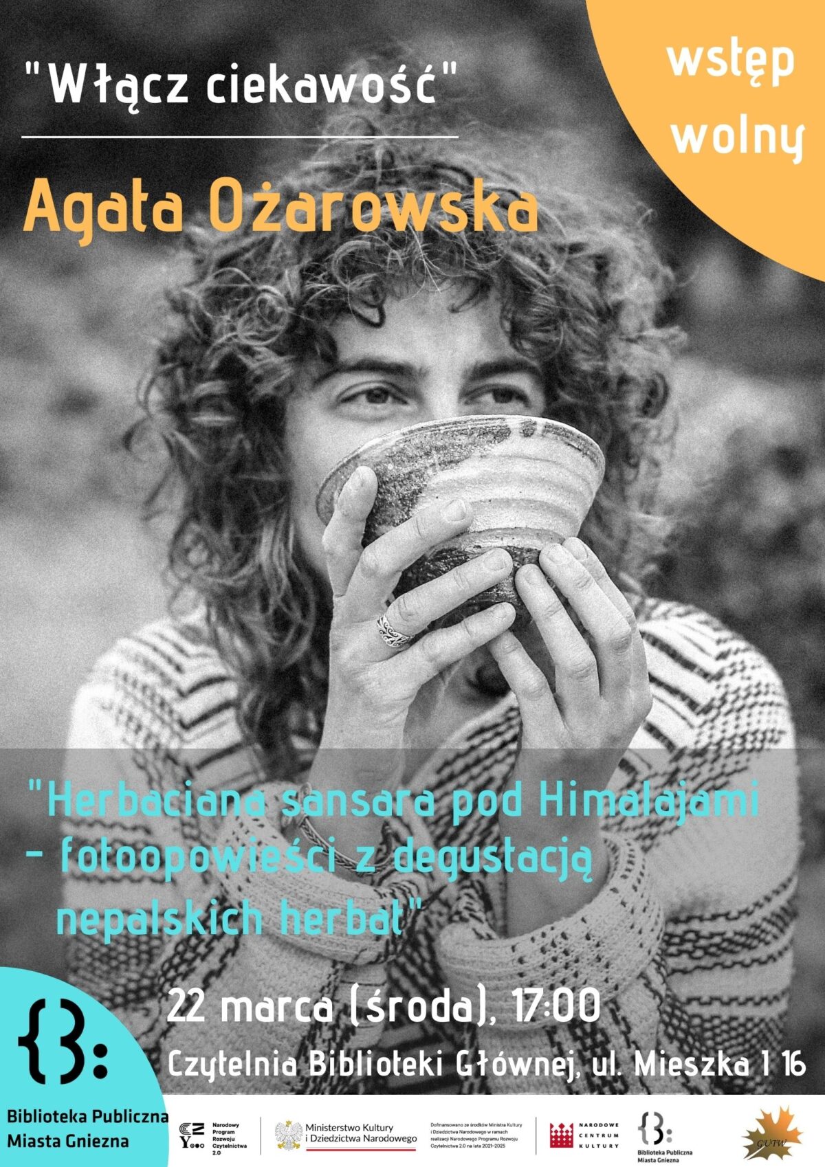 Spotkanie z Agatą Ożarowską