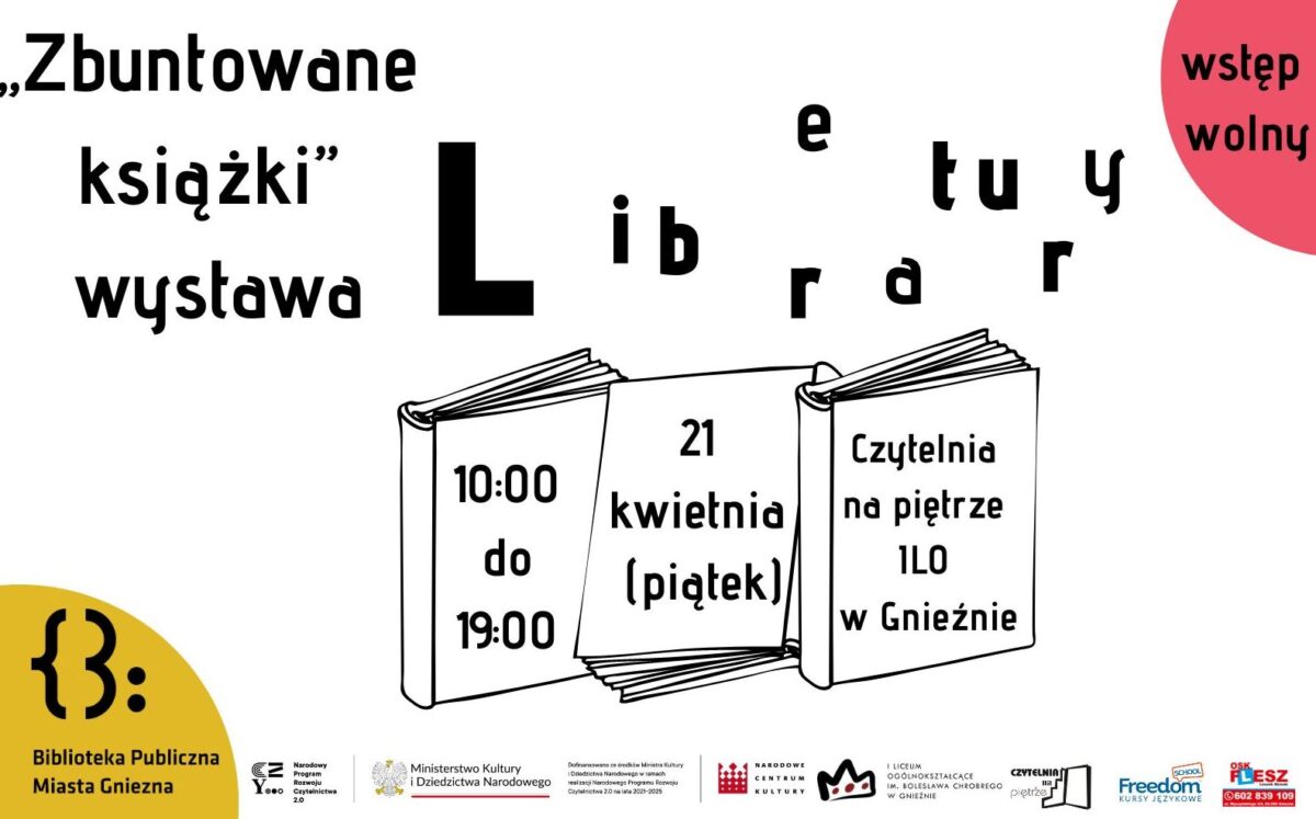 Rozczytana Koalicja: Zbuntowane książki – wystawa liberatury