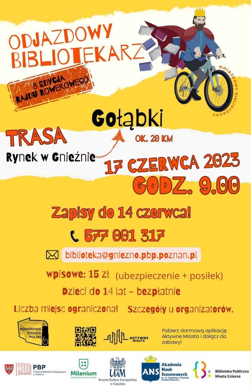 Już po raz ósmy odejdą od regałów i wskoczą na swoje jednoślady