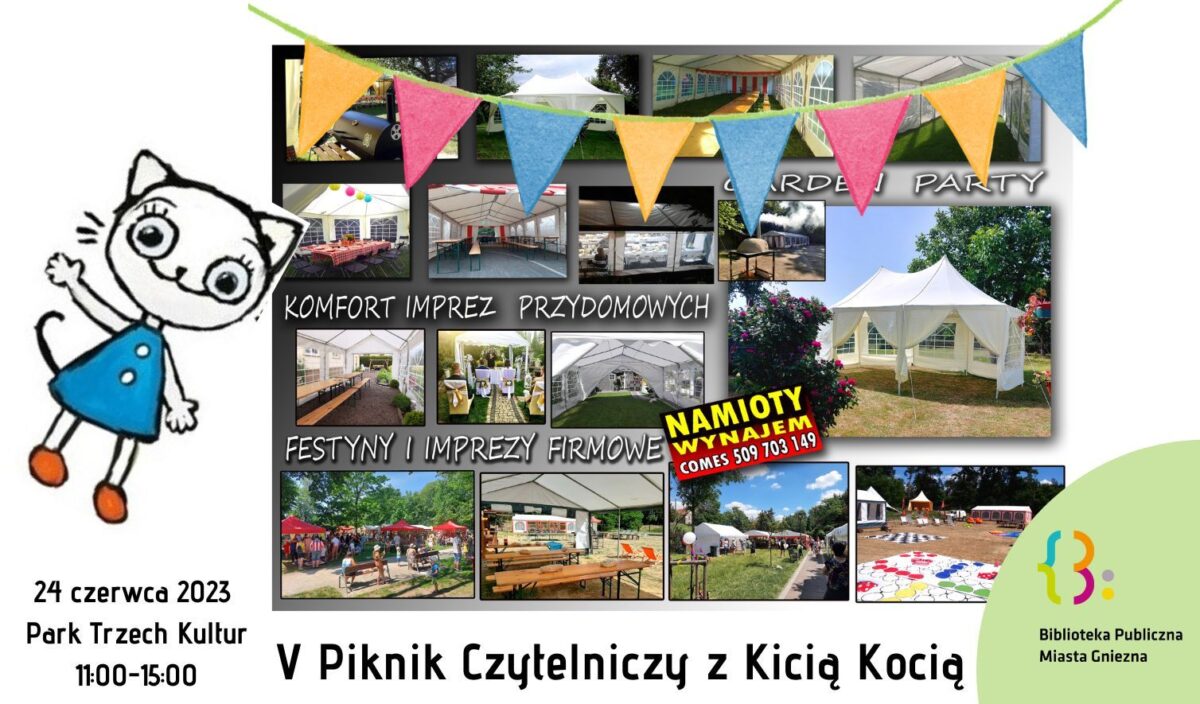 V Piknik Czytelniczy z Kicią Kocią: Comes Maciej Kuźniewski