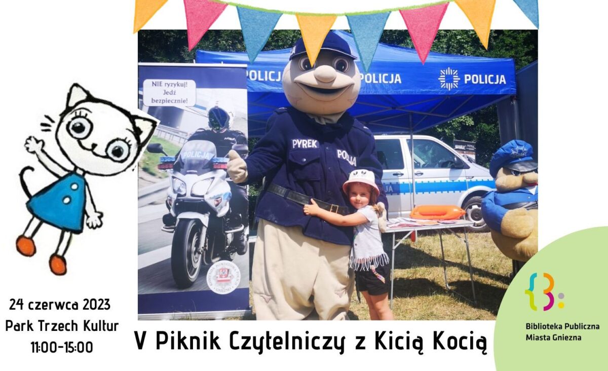 V Piknik Czytelniczy z Kicią Kocią: pokazy strażackie i policyjne