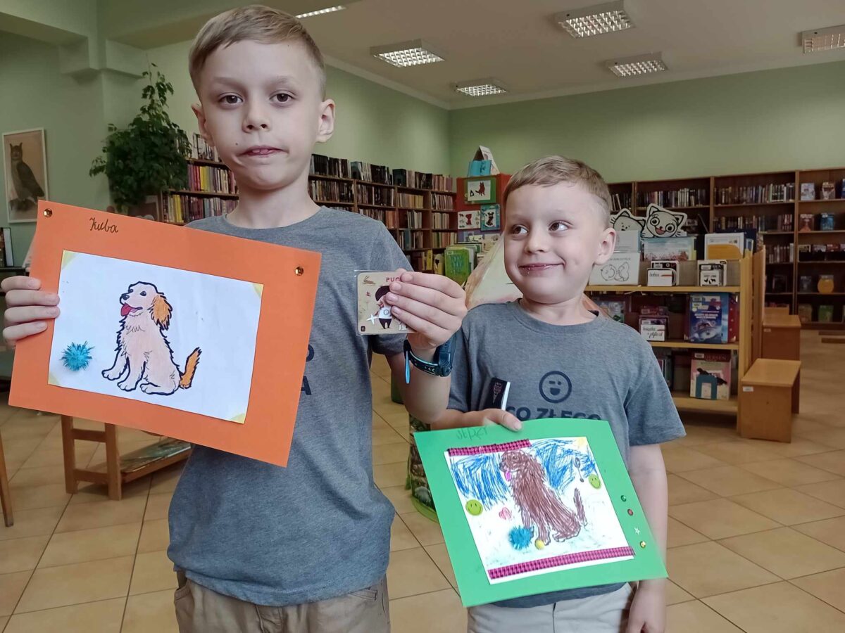 WAKACYJNA BIBLIOTEKA pełna konkursowych zdarzeń