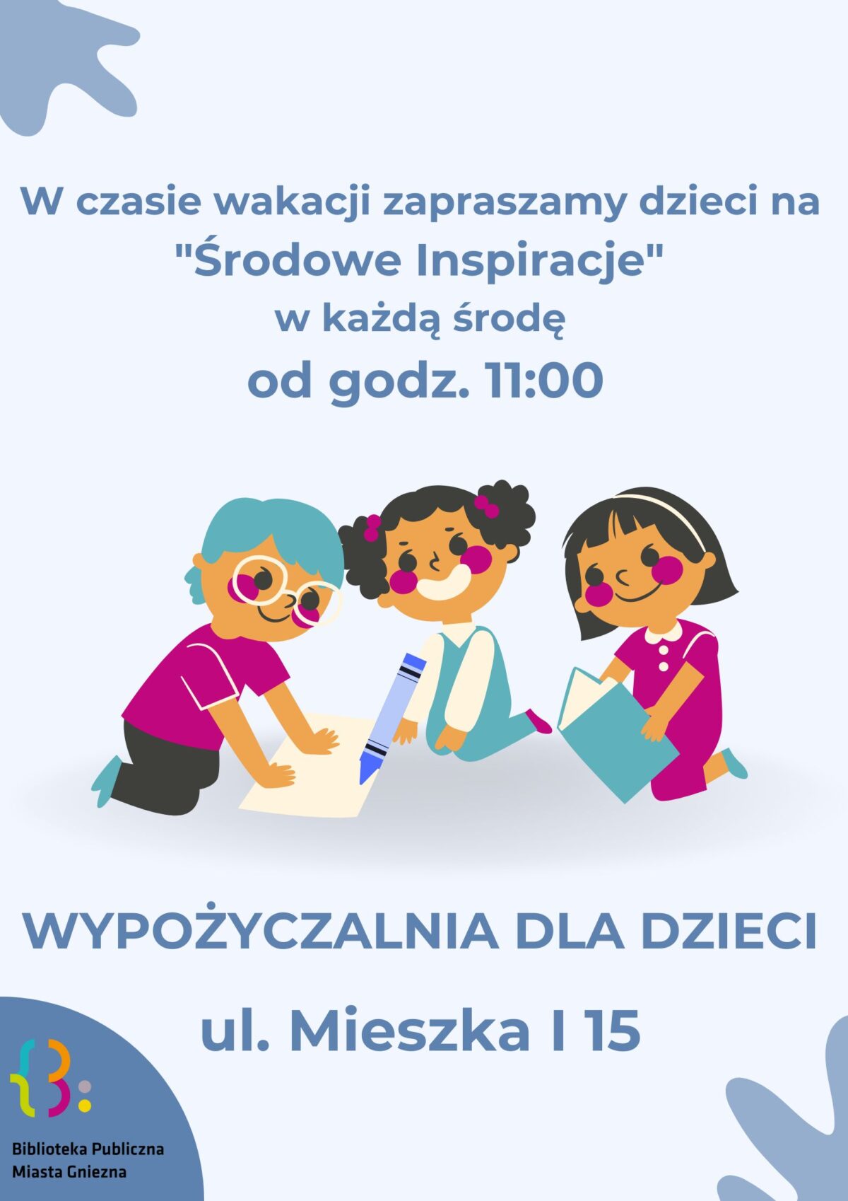 Wypożyczalnia dla Dzieci zaprasza na wakacje